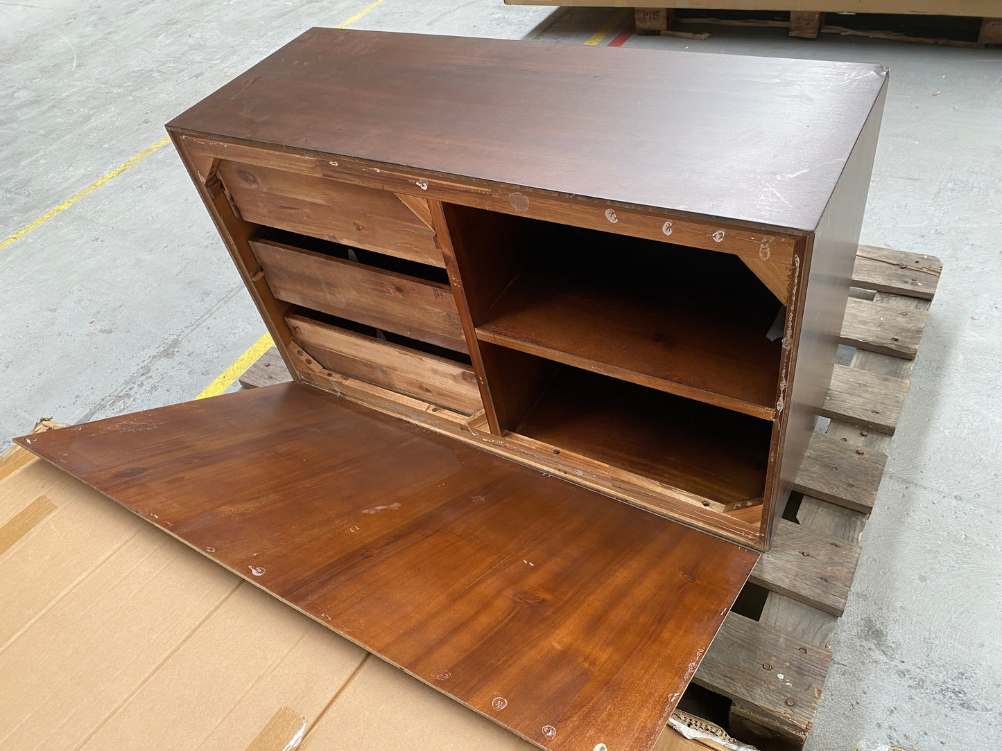 Lot of 3 x Roseland Furniture items grade-C3 Damaged repairable RRP £1469.85