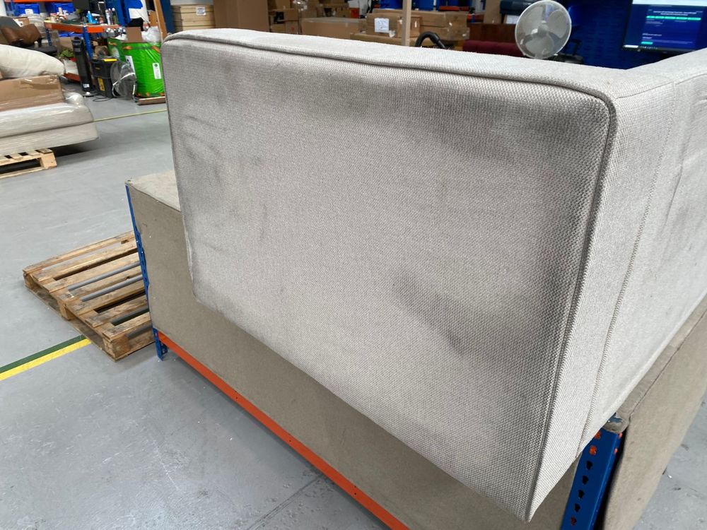 DUS-CC2-04788 Grade-BER Dusk Soho Left Hand Storage Chaise Sofa - Natural RRP £859.00