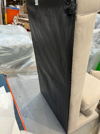 MAS-APM-07089 Grade-BER-DOA Marks & Spencer Scarlett Large 2 Seater Sofa in Natural Aquaclean Chenille RRP £1199