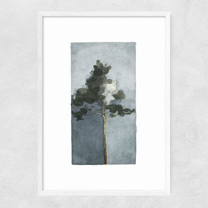 EAS-CCG-00053 Grade-C0 East End Prints The Pine III by Jörgen Hansson 40x50 Black Framed Art Print RRP £85.00