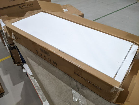 DUS-GOL-01853 Grade-B Dusk Marnie Clothes Rail - Taupe RRP £99