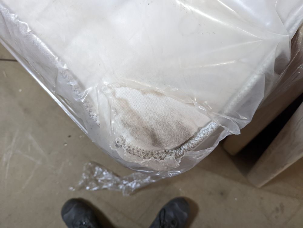 Image 2 - OAK-CCS-19962 Grade-C2 Oak Furnitureland Sealy Pennington Ortho Super King Mattress 