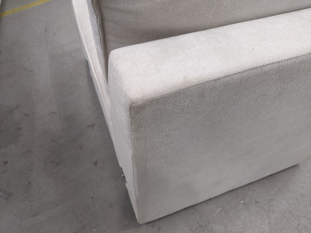 DUS-APM-62845 Grade-BER-DOA Dusk Brooklyn Small Right Hand L-Shape Sofa - Ivory RRP £1599