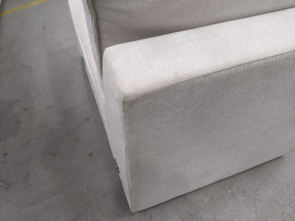 DUS-APM-62845 Grade-BER-DOA Dusk Brooklyn Small Right Hand L-Shape Sofa - Ivory RRP £1599