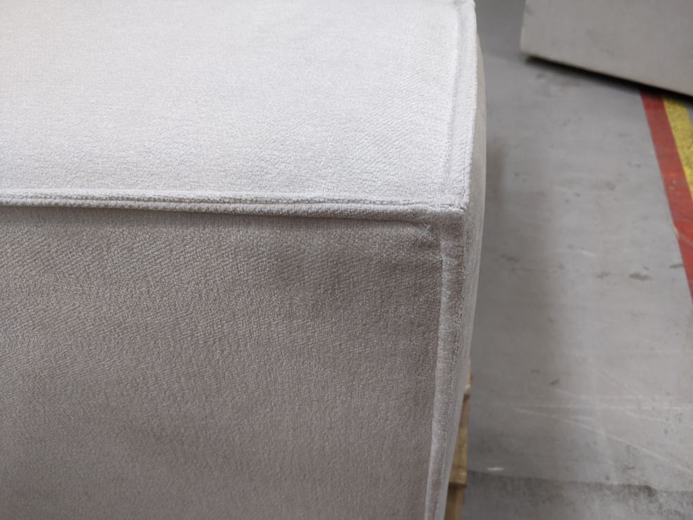 DUS-APM-62845 Grade-BER-DOA Dusk Brooklyn Small Right Hand L-Shape Sofa - Ivory RRP £1599