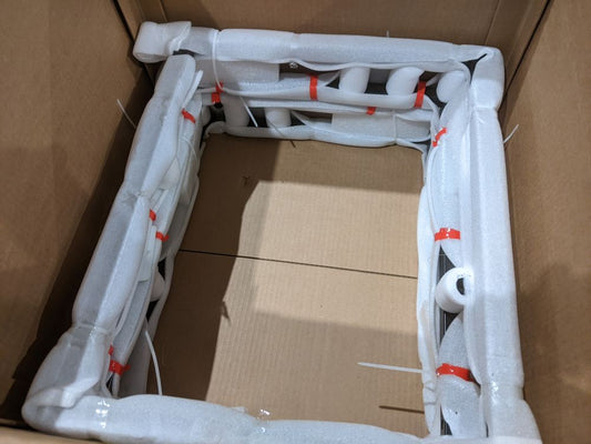 DUS-GOL-02949 Grade-B Dusk Rae Set of 2 Dining Chairs - Velvet - Sage Green RRP £101