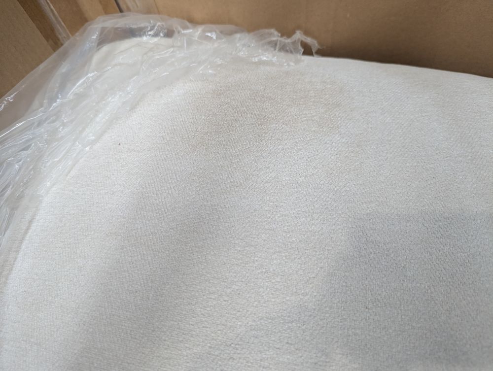 DUS-APM-64095 Grade-BER-DOA Dusk Brooklyn Large Right Hand Corner Sofa - Ivory RRP £1899