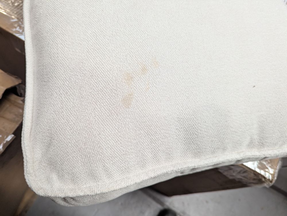 DUS-APM-64095 Grade-BER-DOA Dusk Brooklyn Large Right Hand Corner Sofa - Ivory RRP £1899