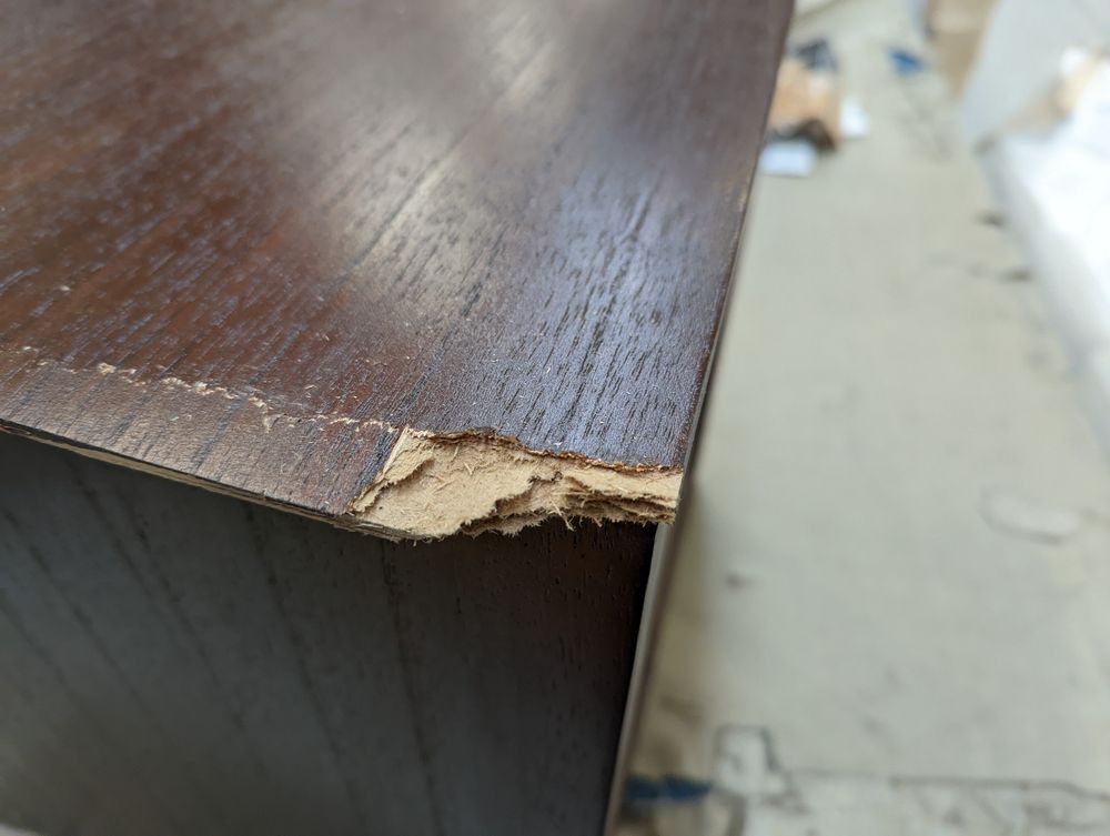 Lot of 7 x Fishe & Lilly modern parquet furniture items grade-BER Spares or repair RRP £1629.93