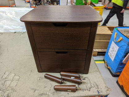 Lot of 7 x Fishe & Lilly modern parquet furniture items grade-BER Spares or repair RRP £1629.93