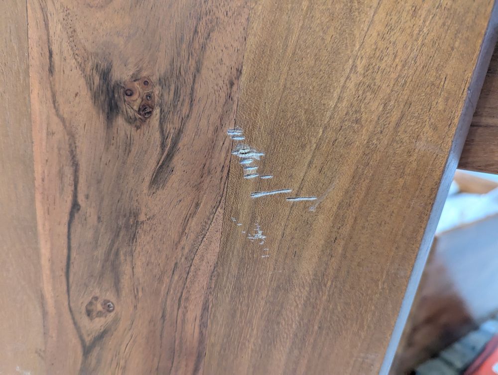 SWO-AP-35956 Grade-BER Norrebro Wardrobe Two Drawer Acacia RRP £1099