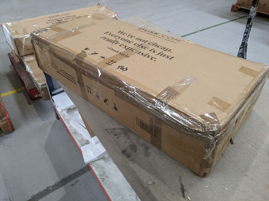 DUS-GOL-02317 Grade-B Dusk Poppy 5 Drawer Chest - Cream RRP £199