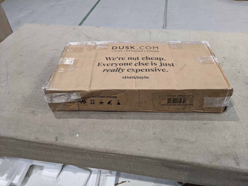 Lot of 18 x Dusk Furniture Items and Parts for Spares or Repair (ref DUS-APM-A-12863) Total RRP £2568