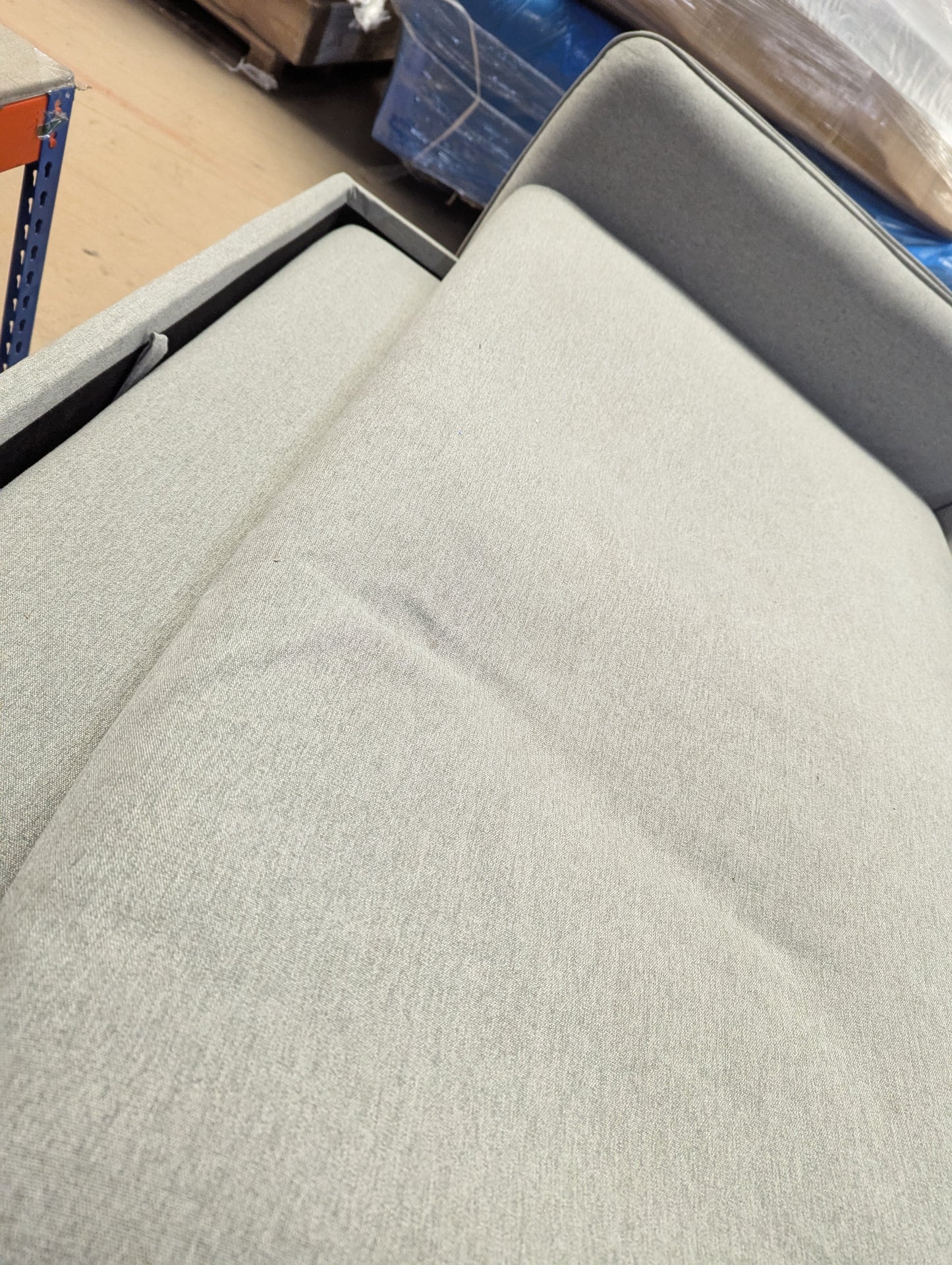 MAS-APM-06172 Grade-BER-DOA Marks & Spencer Jayden Chaise Storage Sofa Bed (Right Hand) PEARL GREY RRP £999