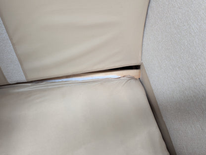 MAS-APM-06346 Grade-BER-DOA Marks & Spencer Miles Small Corner Sofa (Left Hand) in Natural House Weave RRP £1499