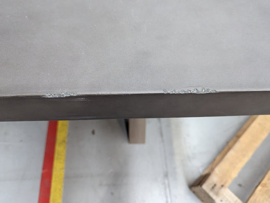 OKA-GOL-02207 Grade-C1 Charing Indoor/Outdoor Dining Table - Ash Grey RRP £2795