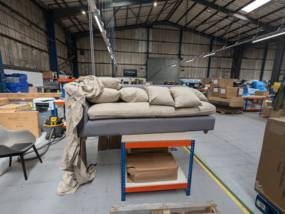 OKA-GOL-02218 Grade-BER-DOA Lamorna Corner Sofa-Right Hand - Natural - COVER ON Natural RRP £4295