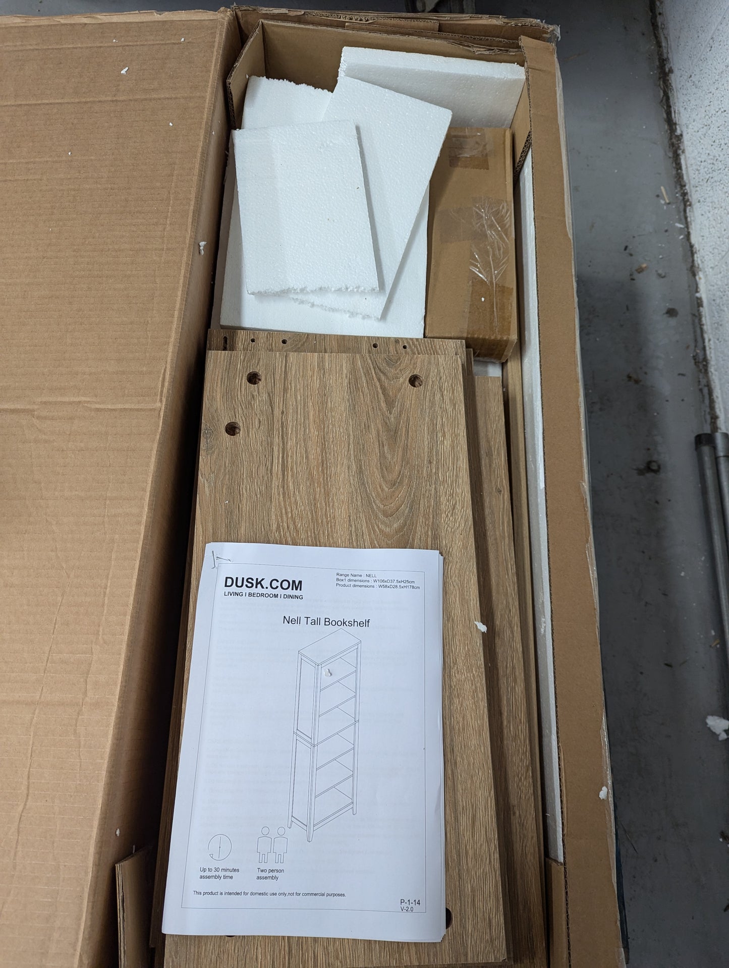 Lot of 15 x Dusk Furniture Items and Parts for Spares or Repair (ref DUS-APM-A-12856) Total RRP £1899
