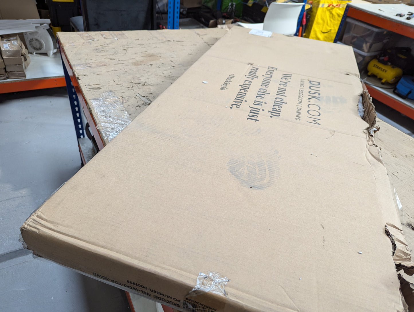 Lot of 15 x Dusk Furniture Items and Parts for Spares or Repair (ref DUS-APM-A-12856) Total RRP £1899