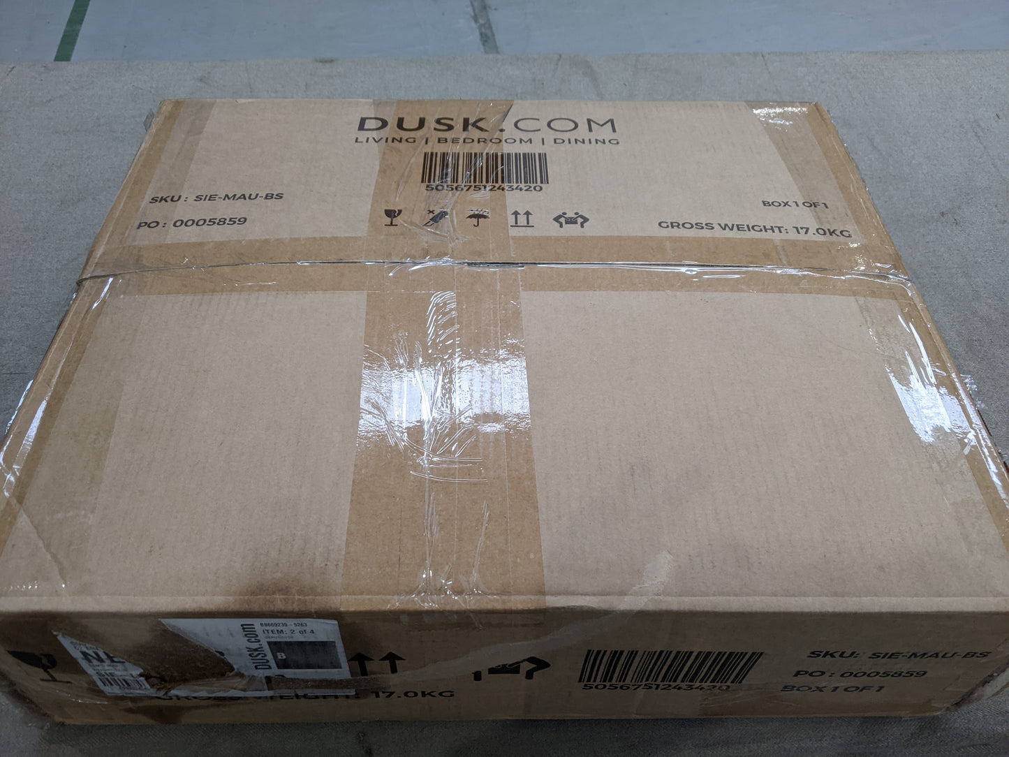 Lot of 18 x Dusk Furniture Items and Parts for Spares or Repair (ref DUS-APM-A-12863) Total RRP £2568