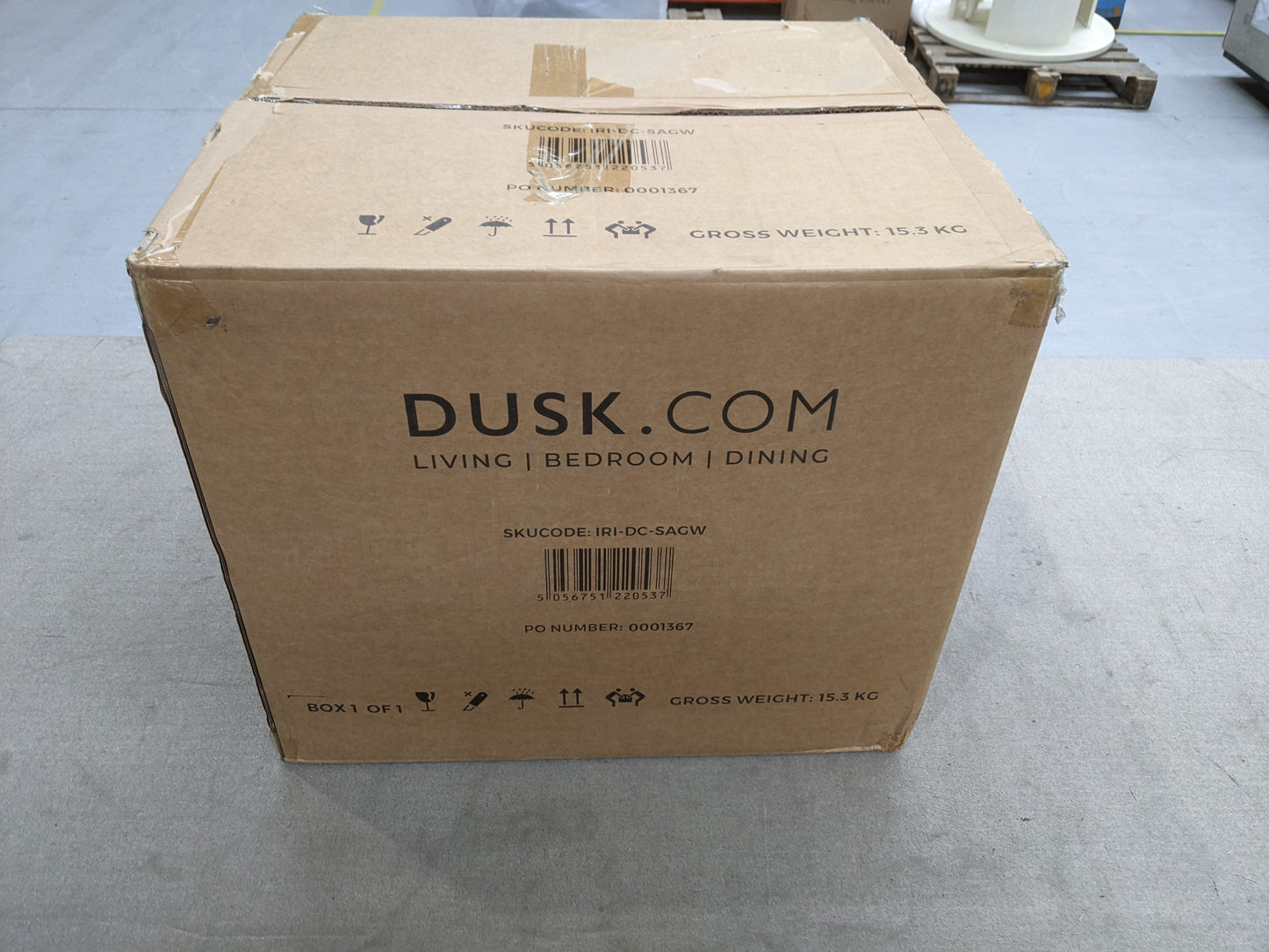 Lot of 15 x Dusk Furniture Items for Spares or Repair (ref DUS-APM-A-12938) Total RRP £2257.99