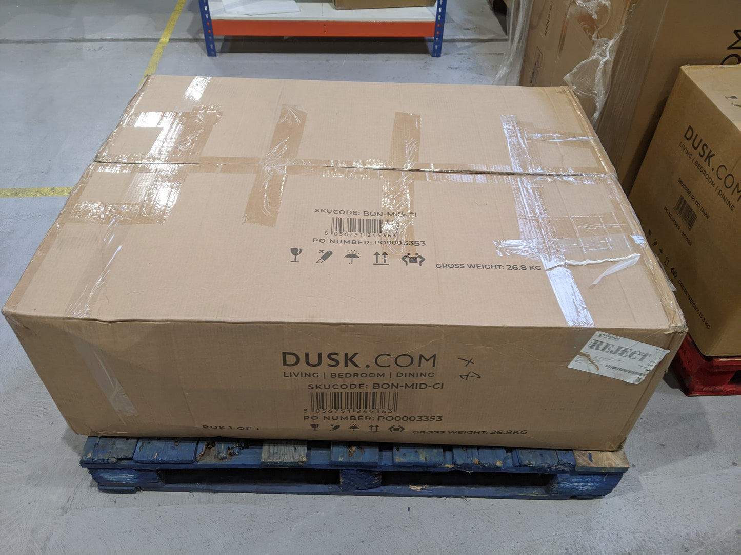 Lot of 11 x Dusk Furniture Items for Spares or Repair (ref DUS-APM-A-12973) Total RRP £1541