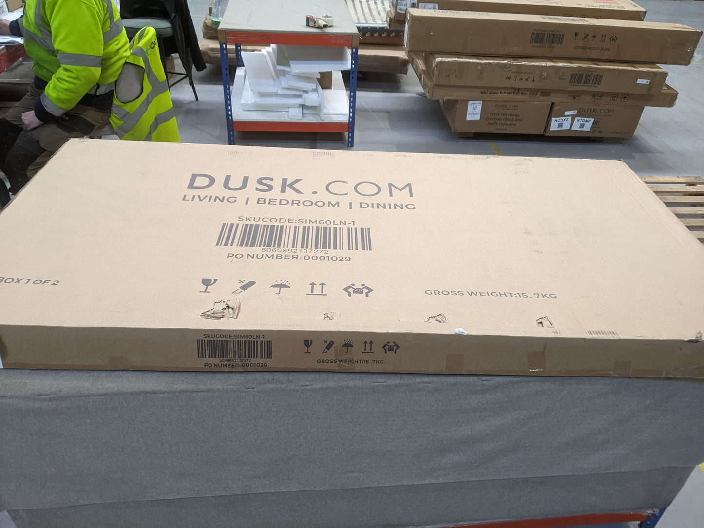 Lot of 4 x Dusk Boxed Beds for Spares or Repair (ref DUS-APM-A-13103) Total RRP £1922