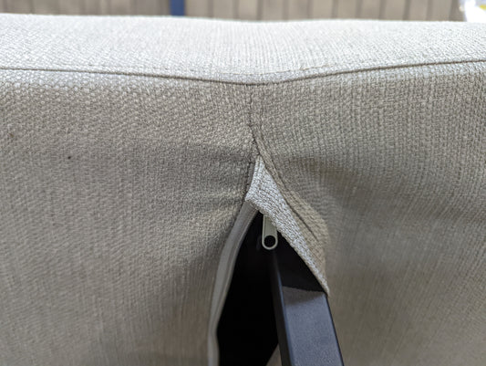 DUS-APM-62428 Grade-BER-DOA Dusk Hudson Click Clack Sofa Bed - Stone Grey RRP £499