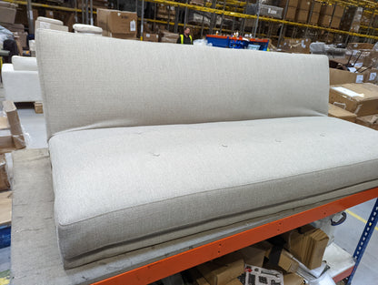 DUS-APM-62428 Grade-BER-DOA Dusk Hudson Click Clack Sofa Bed - Stone Grey RRP £499