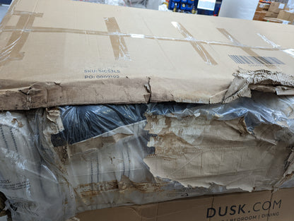 Lot of 2 x Dusk water damaged sofas items for Spares or Repair (ref DUS-APM-A-13570) Total RRP £1534