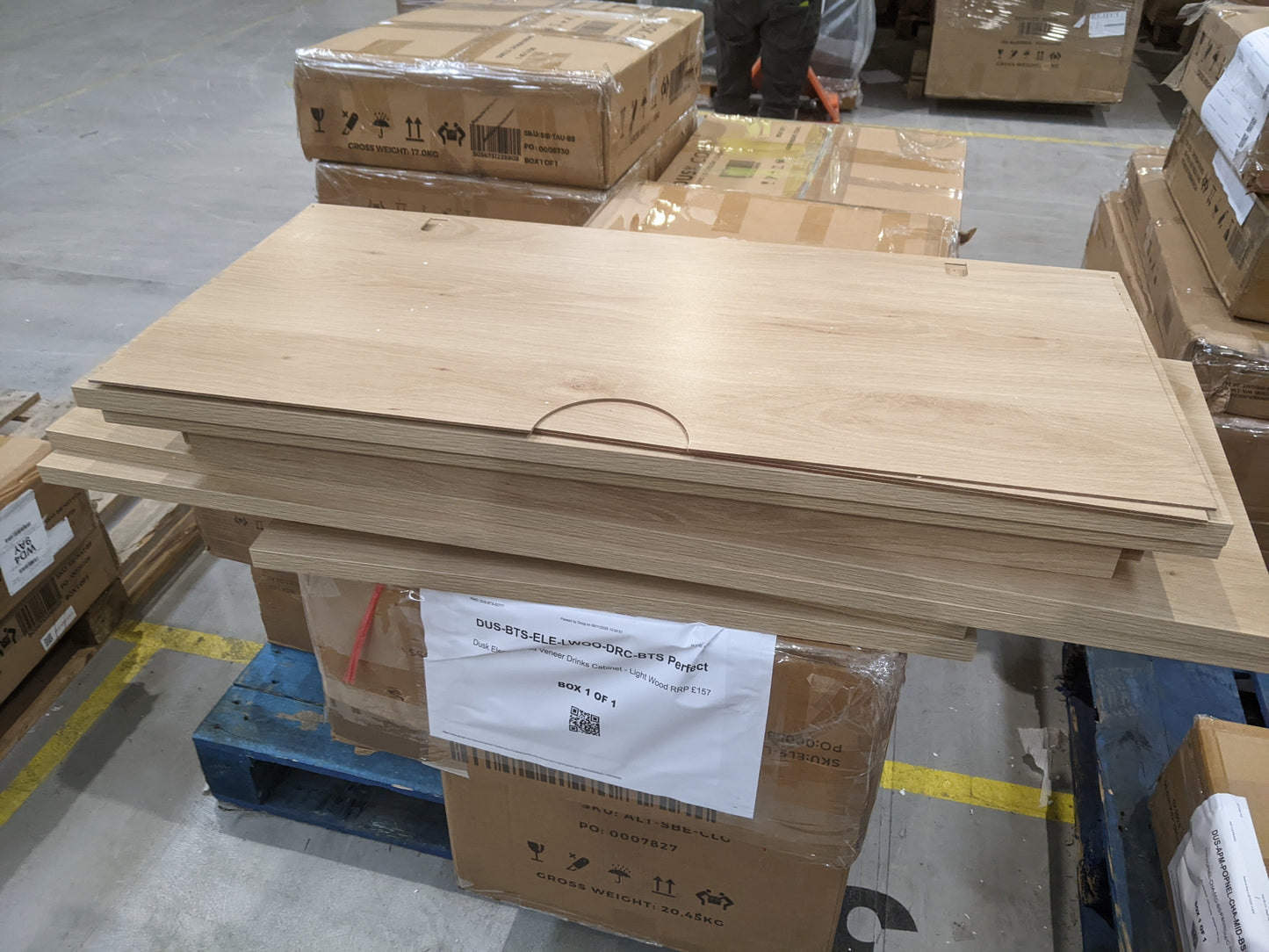 Lot of 9 x Dusk furniture items grade-BER Spares or repair RRP £1374.00