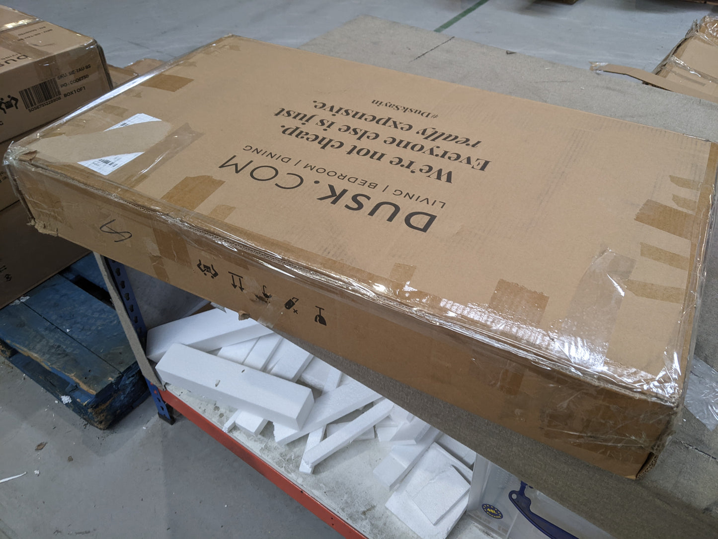 Lot of 9 x Dusk furniture items grade-BER Spares or repair RRP £1374.00