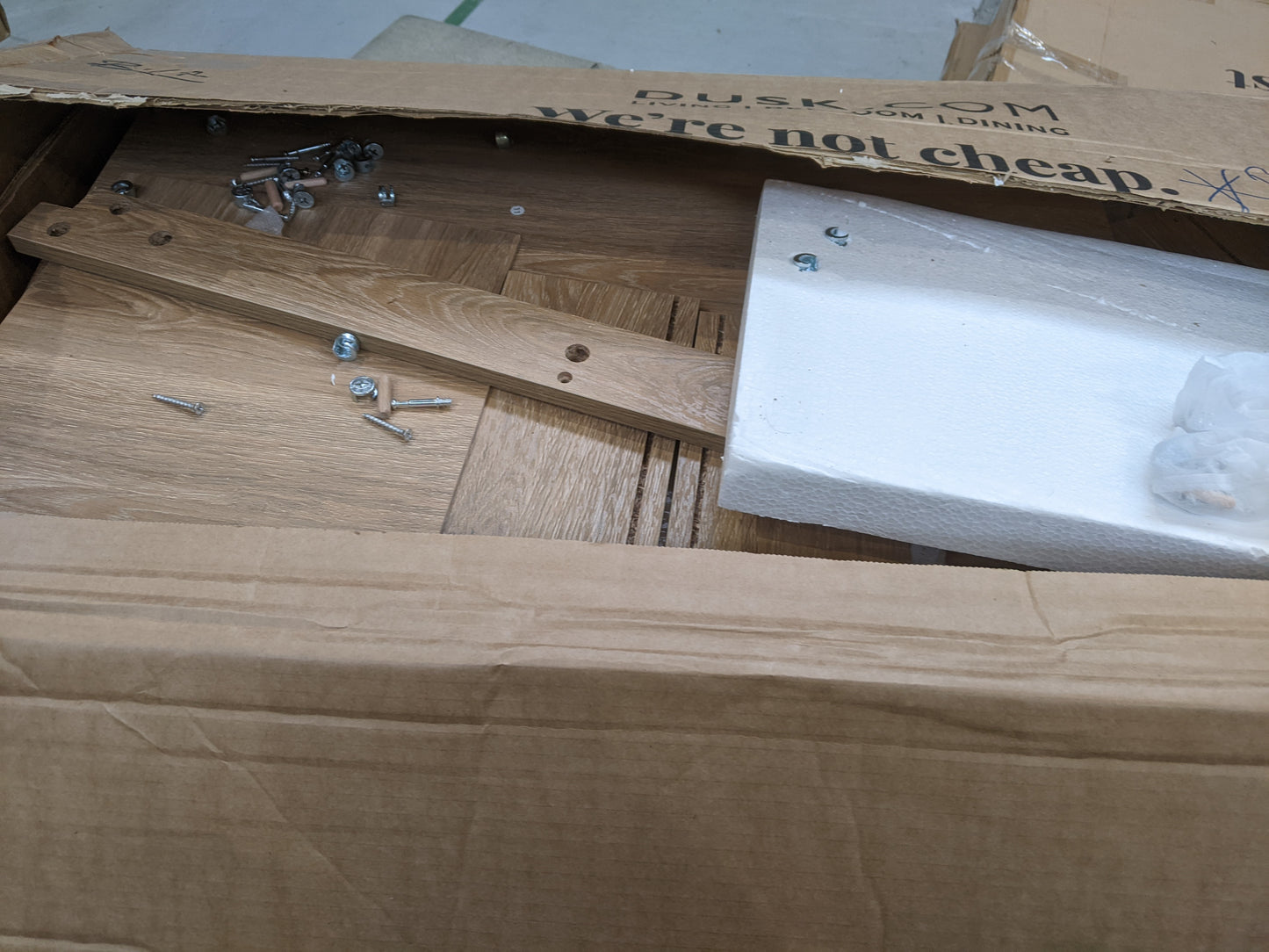 Lot of 9 x Dusk furniture items grade-BER Spares or repair RRP £1374.00