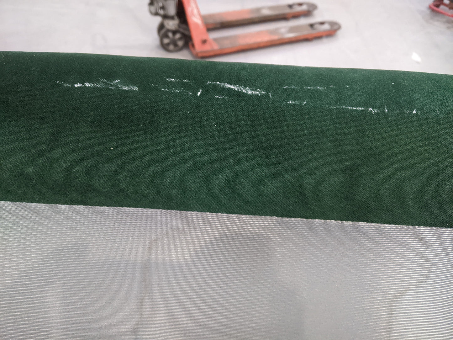 MAS-APM-07139 Grade-C2 Marks & Spencer Wyatt 4 Seater Sofa in Bottle Green Aquaclean Velvet RRP £1199