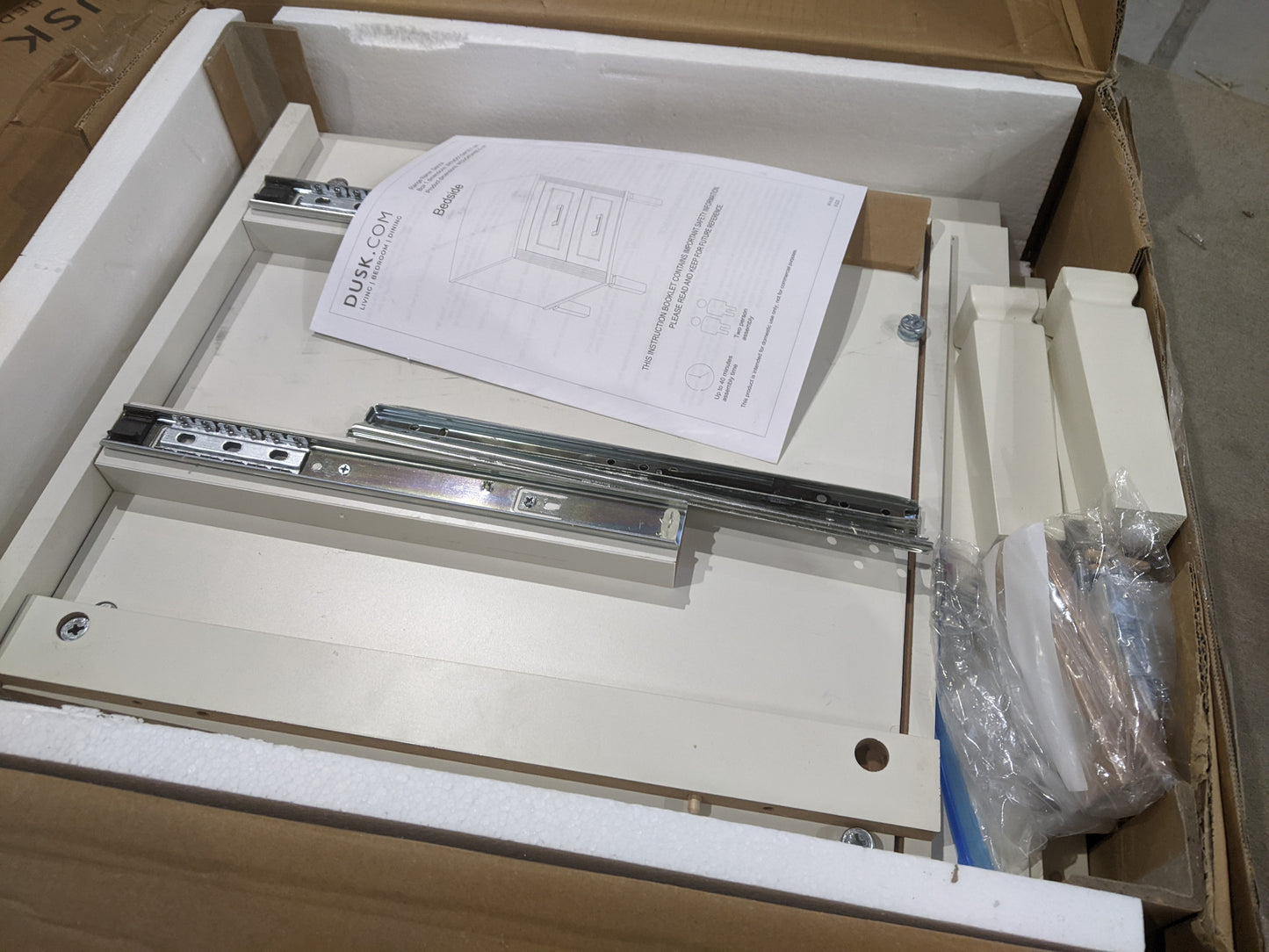 Lot of 9 x Dusk furniture items grade-BER Spares or repair RRP £1374.00