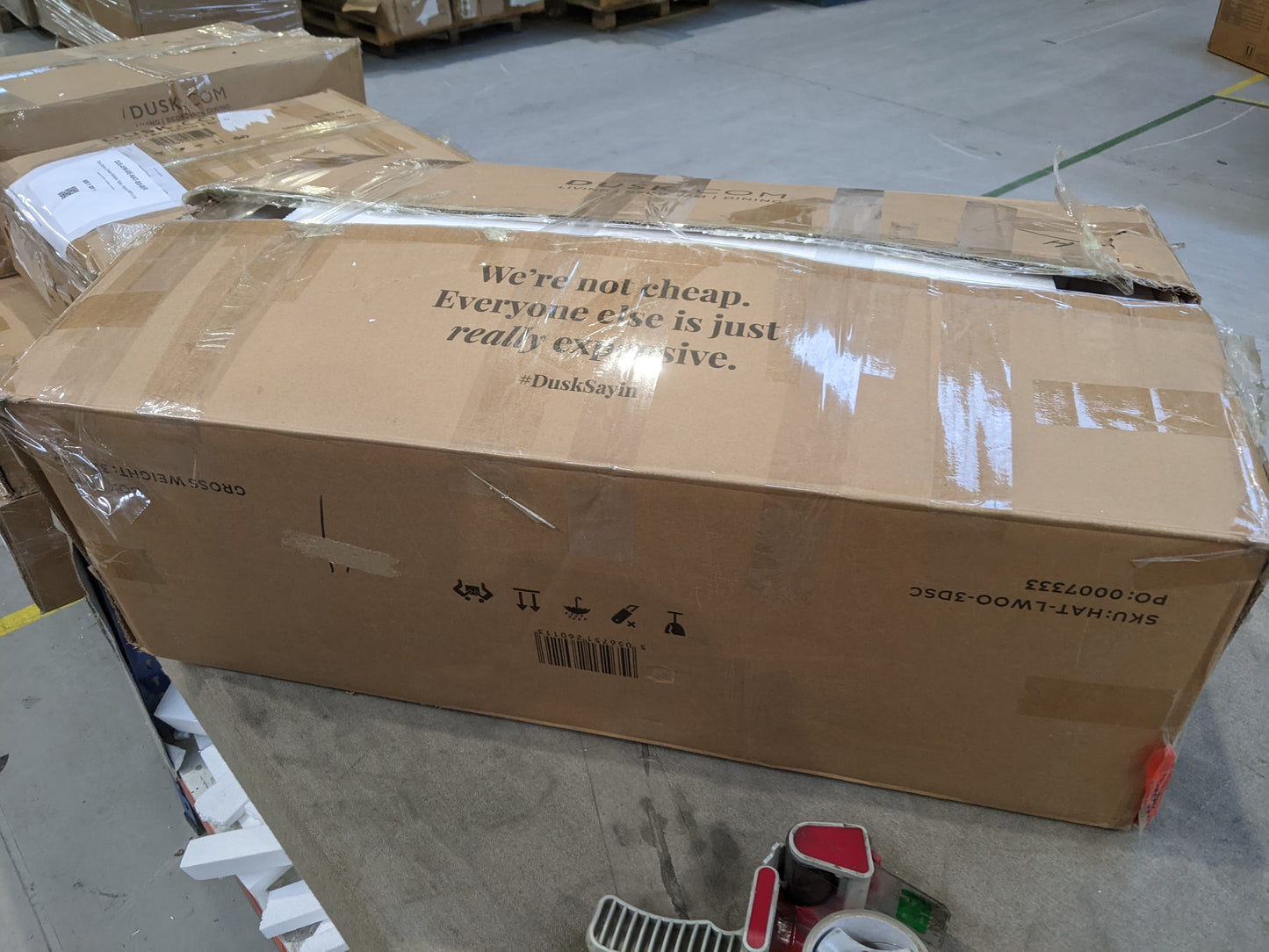 Lot of 9 x Dusk furniture items grade-BER Spares or repair RRP £1374.00