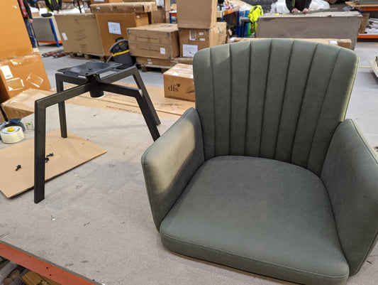 DFS-HO2-05547 Grade-C3 DFS Blaire Dining Chair in Green RRP £119