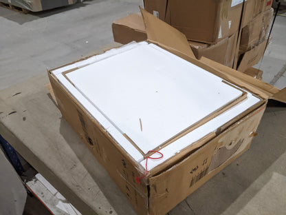 DUS-GOL-03722 Grade-B Dusk Isla 2 Drawer Bedside Table - Natural RRP £170