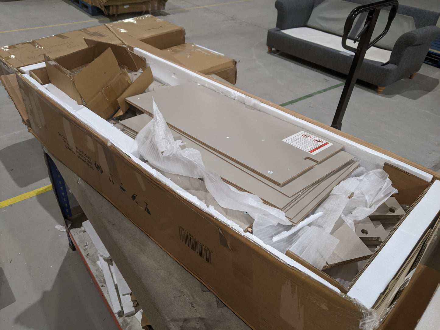 Lot of 12 x Dusk furniture items grade-BER Spares or repair RRP £1688.00