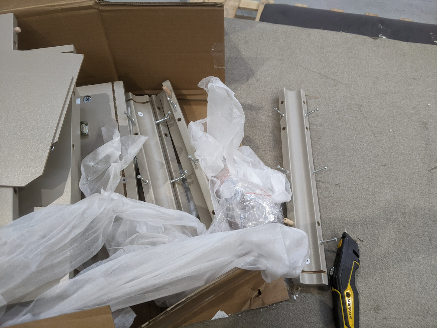 Lot of 12 x Dusk furniture items grade-BER Spares or repair RRP £1688.00