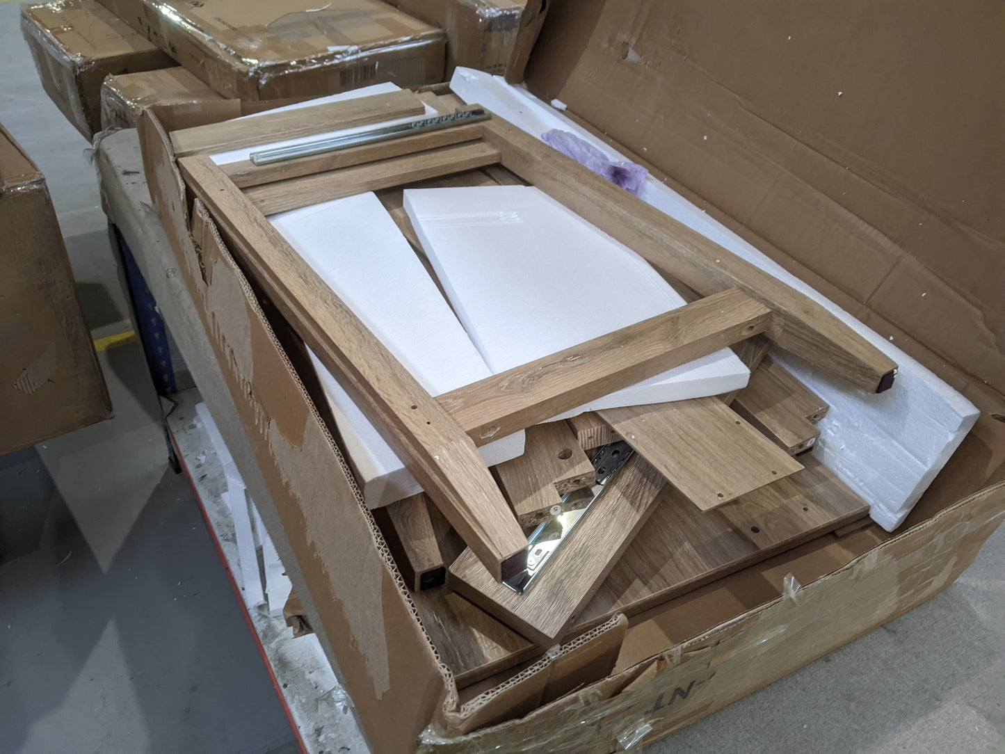 Lot of 12 x Dusk furniture items grade-BER Spares or repair RRP £1688.00