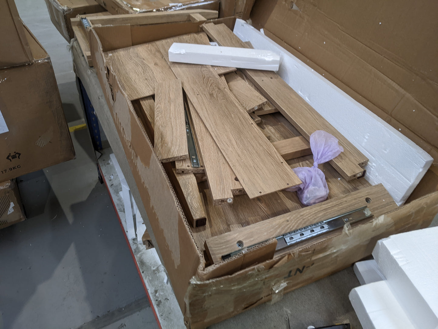 Lot of 12 x Dusk furniture items grade-BER Spares or repair RRP £1688.00