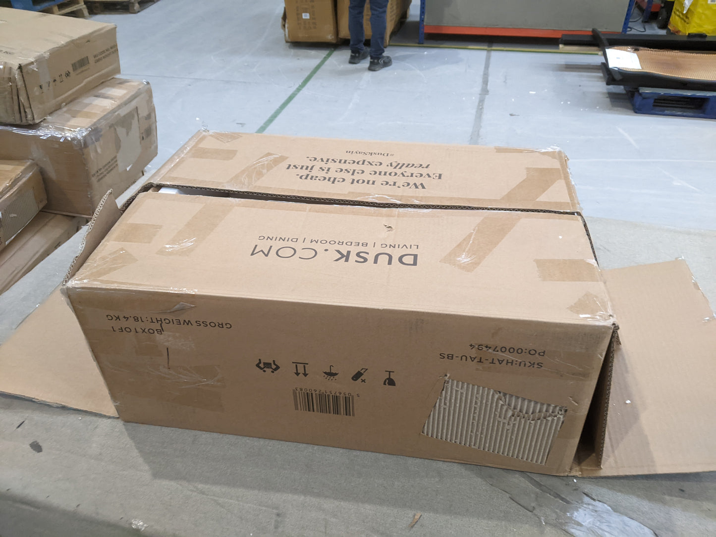 Lot of 12 x Dusk furniture items grade-BER Spares or repair RRP £1688.00