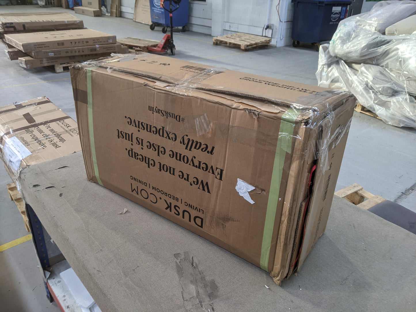 Lot of 10 x Dusk furniture items grade-BER Spares or repair RRP £1553.00