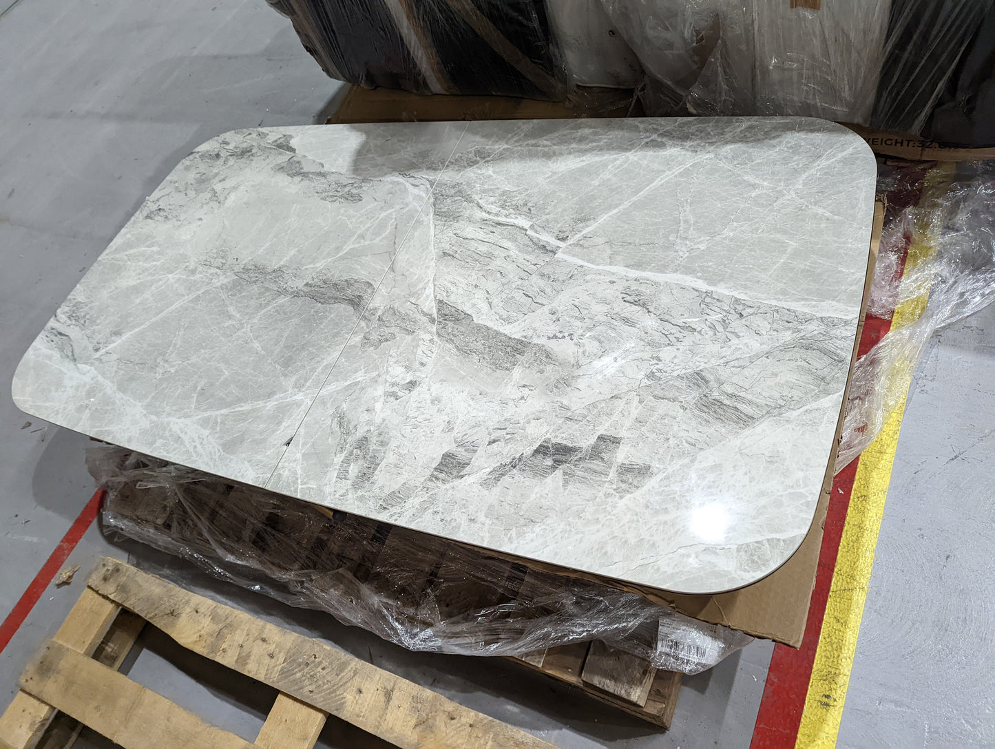 Lot of 3 x DFS Dining Tables grade-BER Spares or repair RRP £2597.00