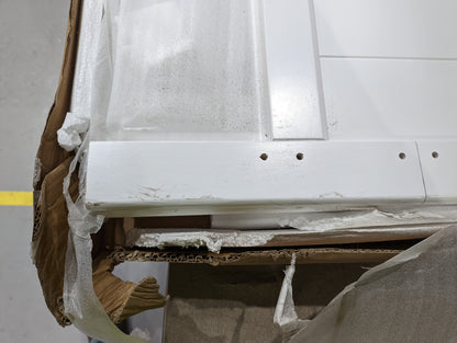 BFW-NEW-00799 Grade-BER Big Furniture Warehouse Regent Cot Bed in White RRP £150