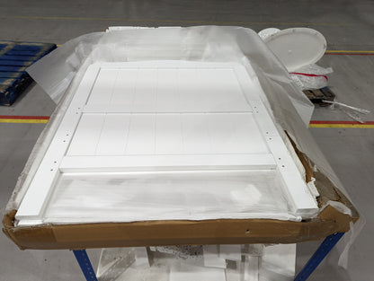 BFW-NEW-00799 Grade-BER Big Furniture Warehouse Regent Cot Bed in White RRP £150