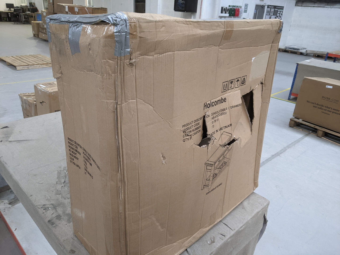 Lot of 3 x Big Furniture Warehouse items grade-BER Spares or repair RRP £609.98