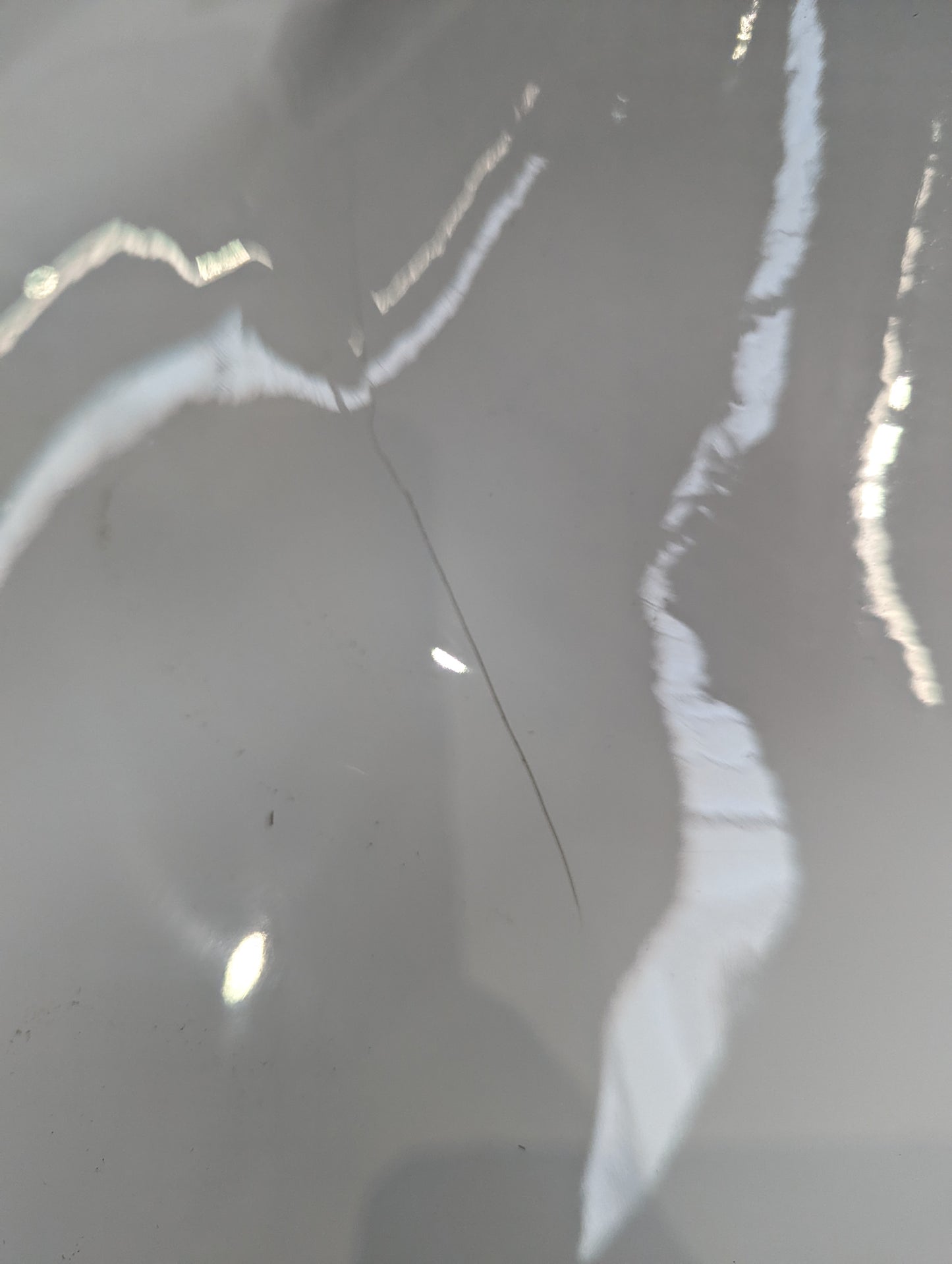 Lot of 2 x DFS Lille Extending 4 6 Seater Dining Table In White grade-BER Spares or repair RRP £1998.00