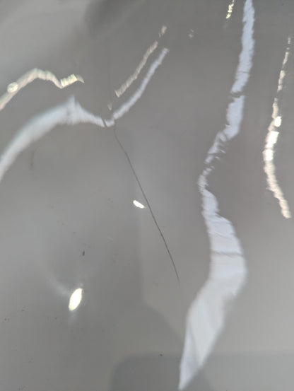 Lot of 2 x DFS Lille Extending 4 6 Seater Dining Table In White grade-BER Spares or repair RRP £1998.00